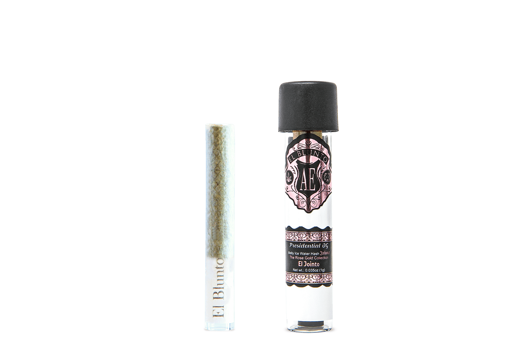El Blunto Rose Hash Jointo 1g Hybrid Presidential OG 16ct