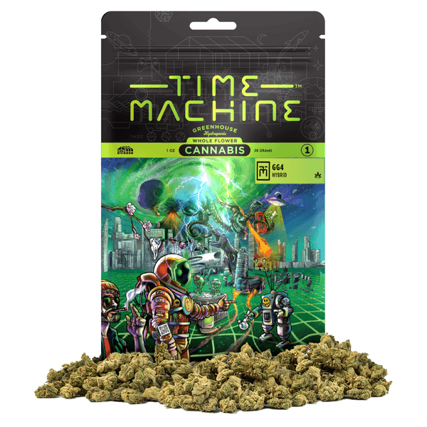 Time Machine Flower 28g Hybrid GG4 4ct