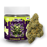 JuicyPot Flower 3.5g Indica Gasmask OG