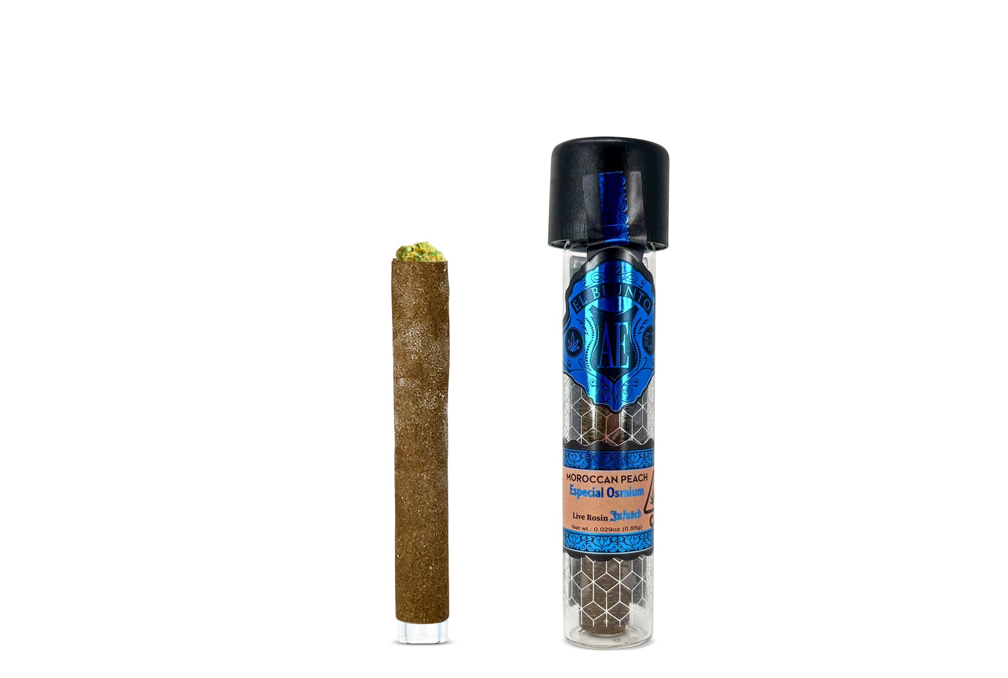 El Blunto El Bluntito x Nasha Especial Osmium Rosin .85g Sativa Moroccan Peach