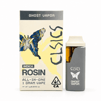 CLSICS Live Rosin All-In-One Cartridge 1g Indica Ghost Vapor