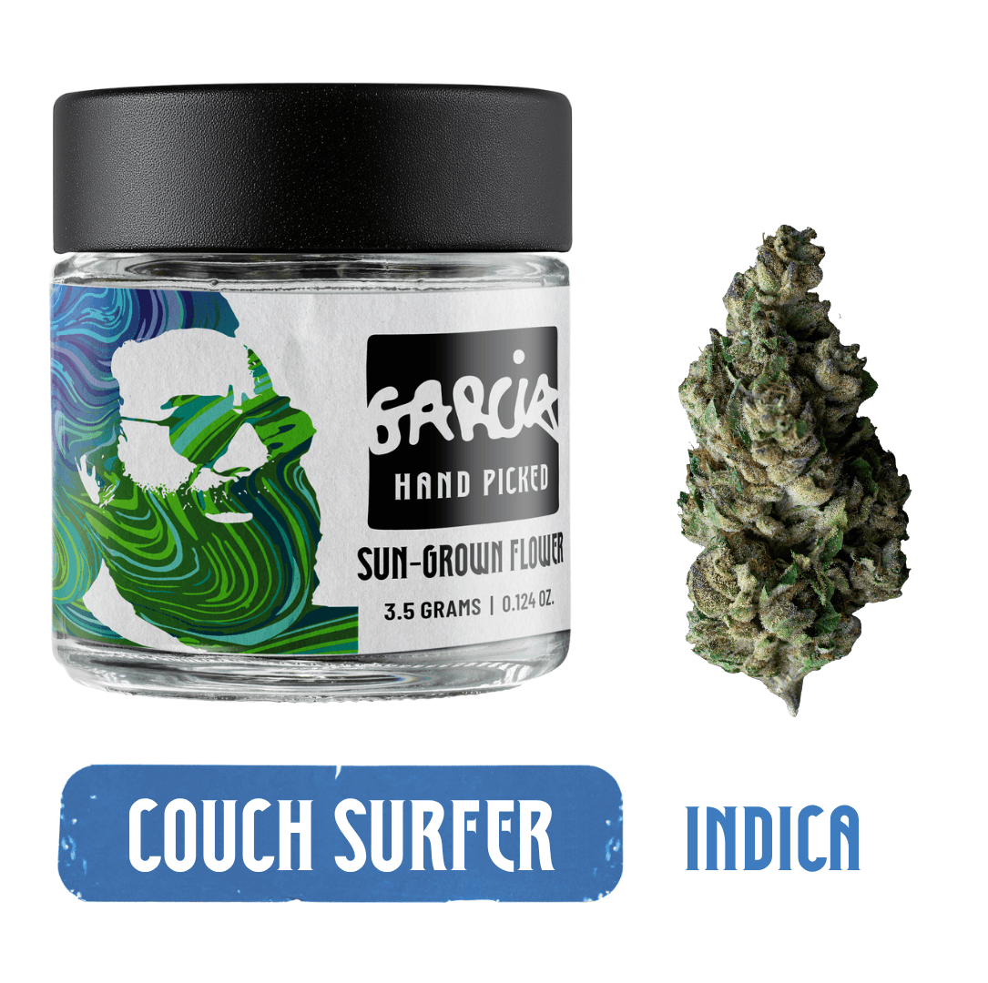 Garcia Hand Picked Flower 3.5g Indica Couch Surfer GF