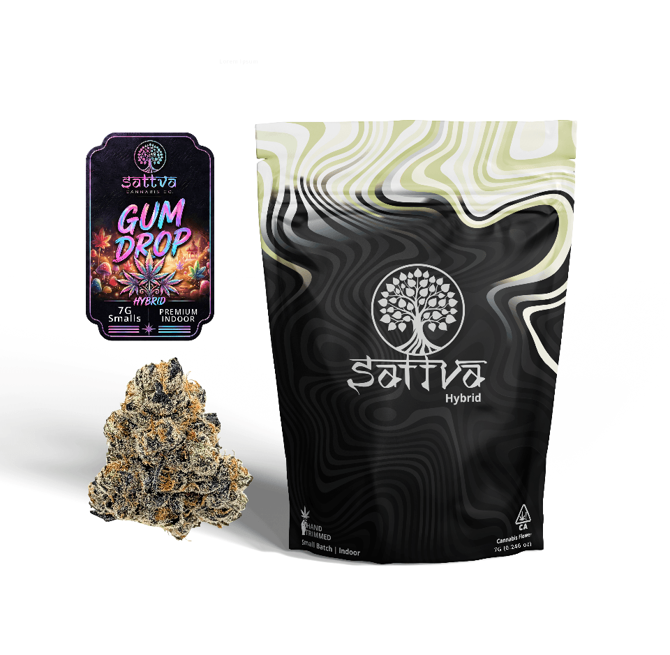 Sattva Cannabis Flower 7g Hybrid Gumdrop