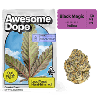 Awesome Dope Flower 3.5g Indica Black Magic 16ct