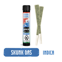 Garcia Hand Picked Preroll Double Doobie .6g Indica Skunk Gas GF 2pk 1.2g