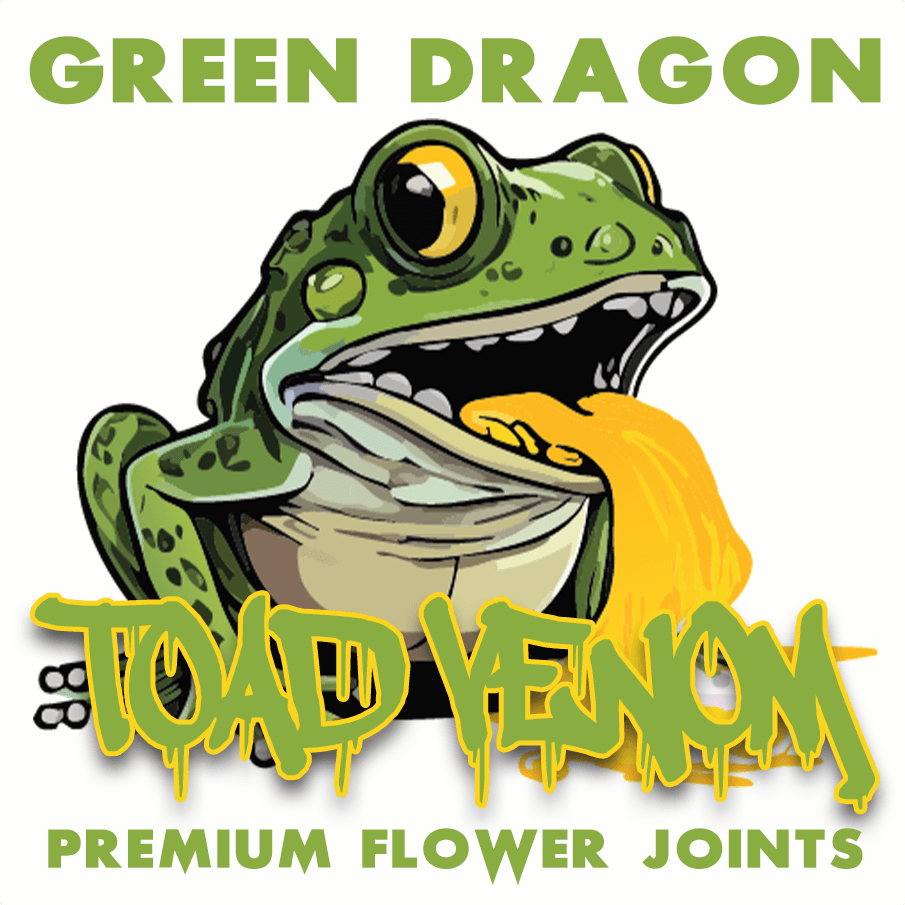Green Dragon Preroll 3pk 1g Toad Venom