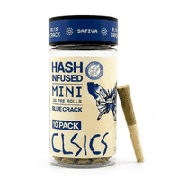 CLSICS Hash Preroll 10pk Sativa Blue Crack