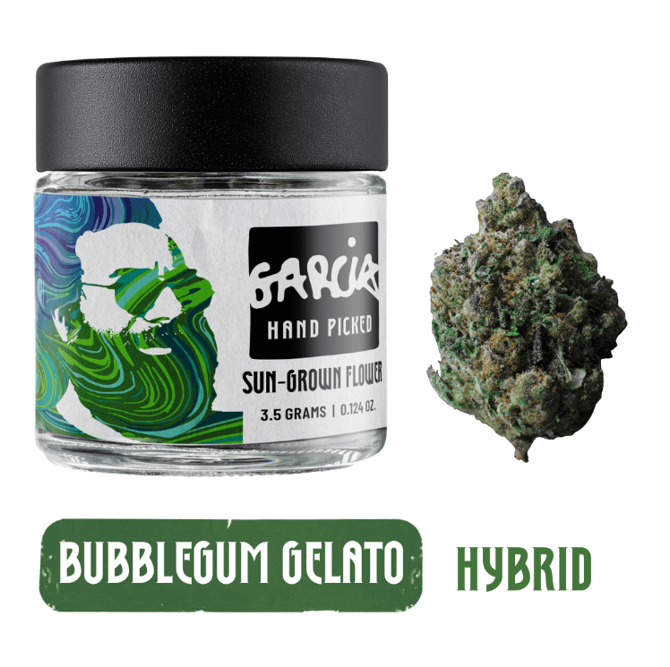 Garcia Hand Picked Flower 3.5g Hybrid Bubblegum Gelato E