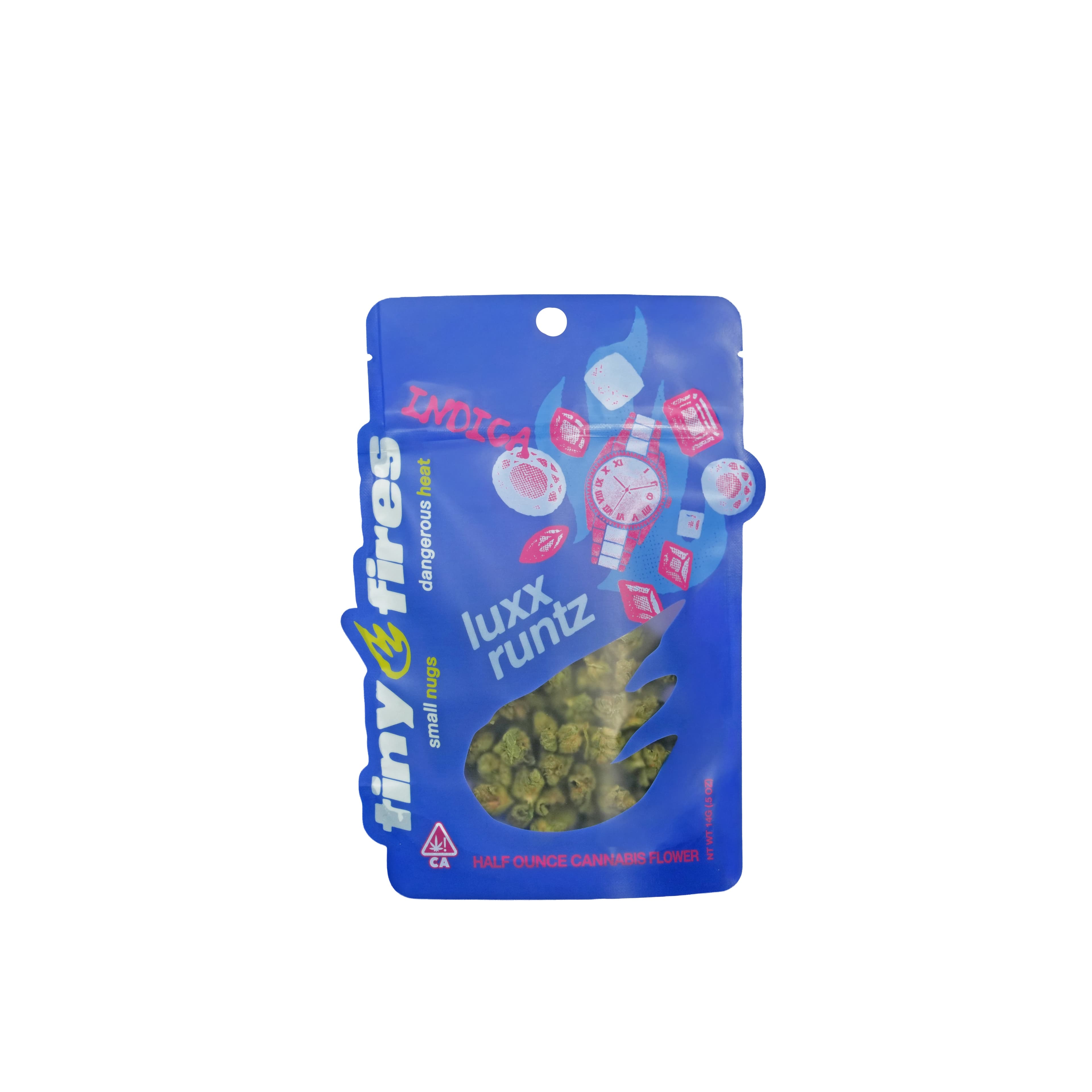 Tiny Fires Flower 14g Indica Luxx Runtz