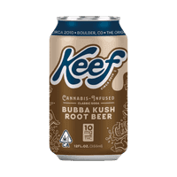 Keef 10mg Bubba Kush Root Beer Classic Soda 12oz