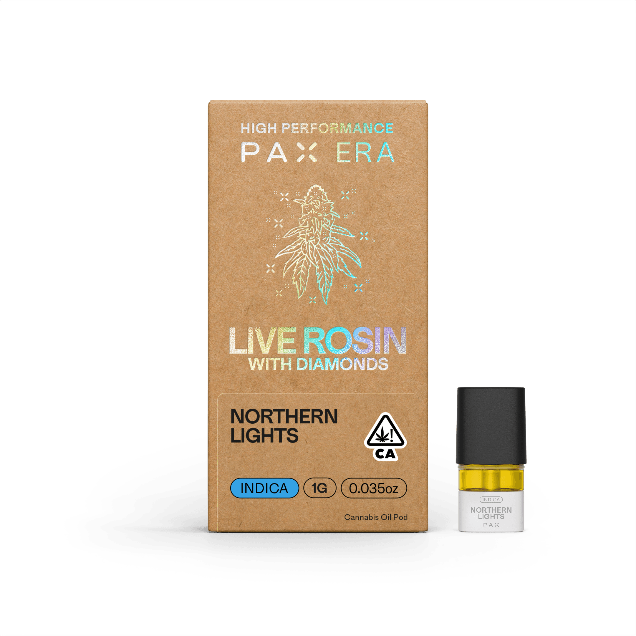 PAX Live Rosin Pod 1g Indica Northern Lights