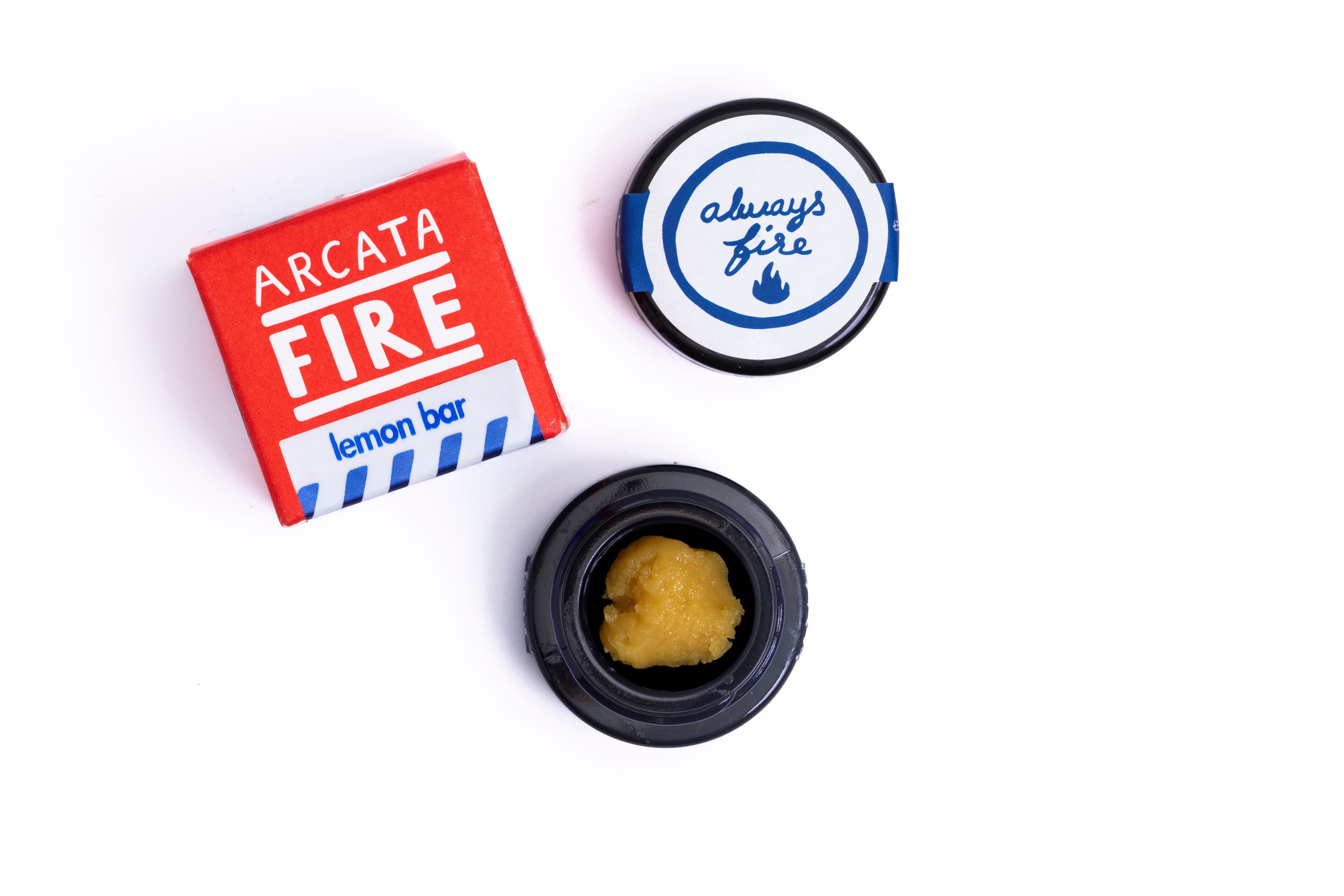 Arcata Fire T1 100% Live Rosin Cold Cure Concentrate 1g Sativa Lemon Bar