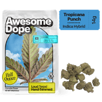 Awesome Dope Smalls Flower 14g Indica Tropicana Punch