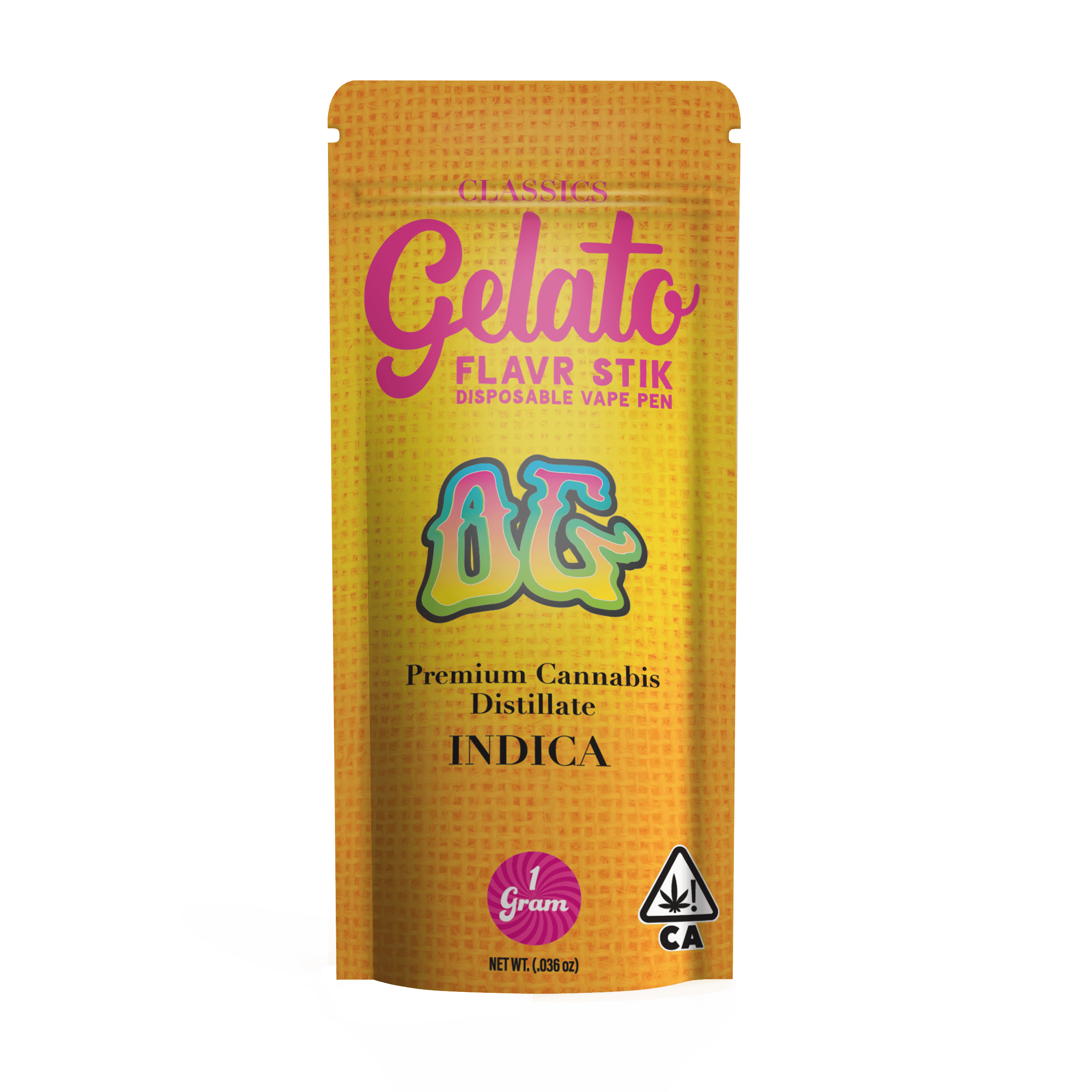 Gelato Classics All-In-One 1g Indica Og 10pk