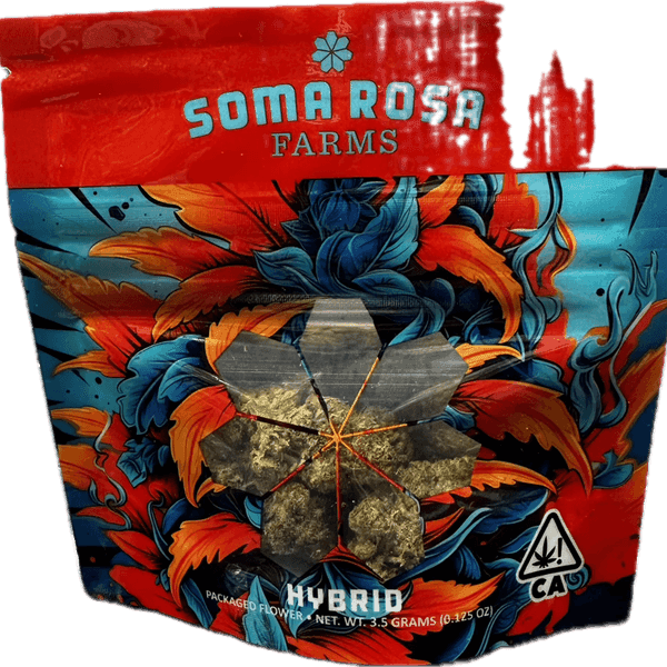 Soma Rosa Flower 3.5g Hybrid OG 85