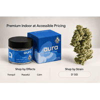 Aura SF Flower 3.5g Hybrid D'OG Cosmic 8pk