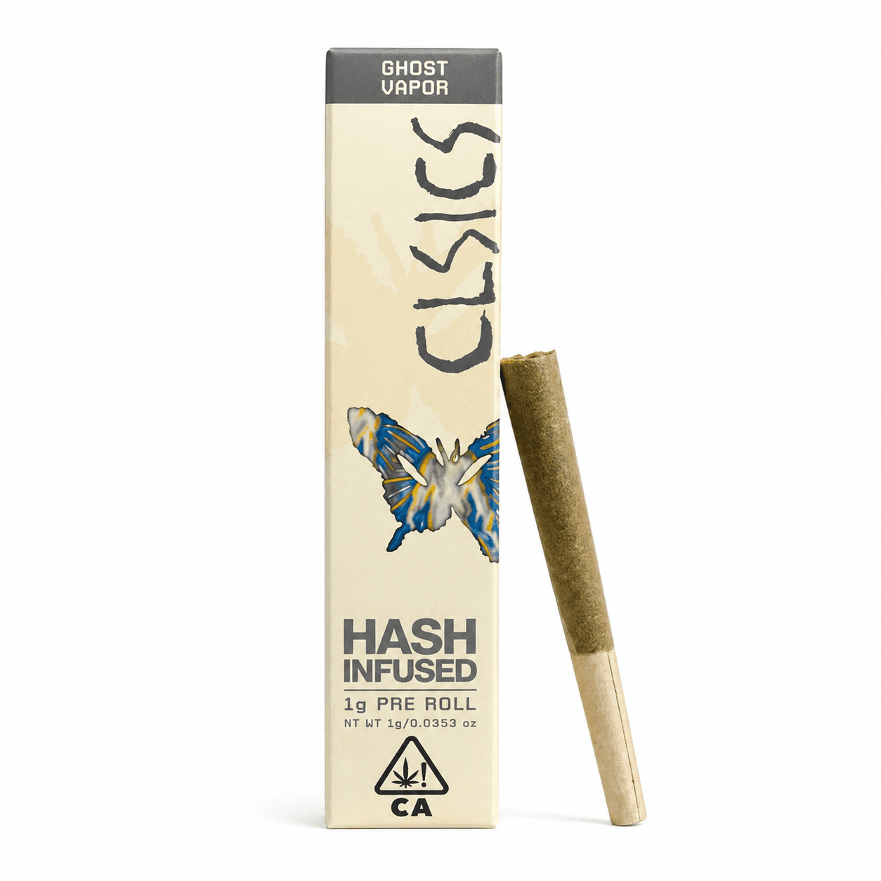 CLSICS Hash Preroll 1g Indica Ghost Vapor