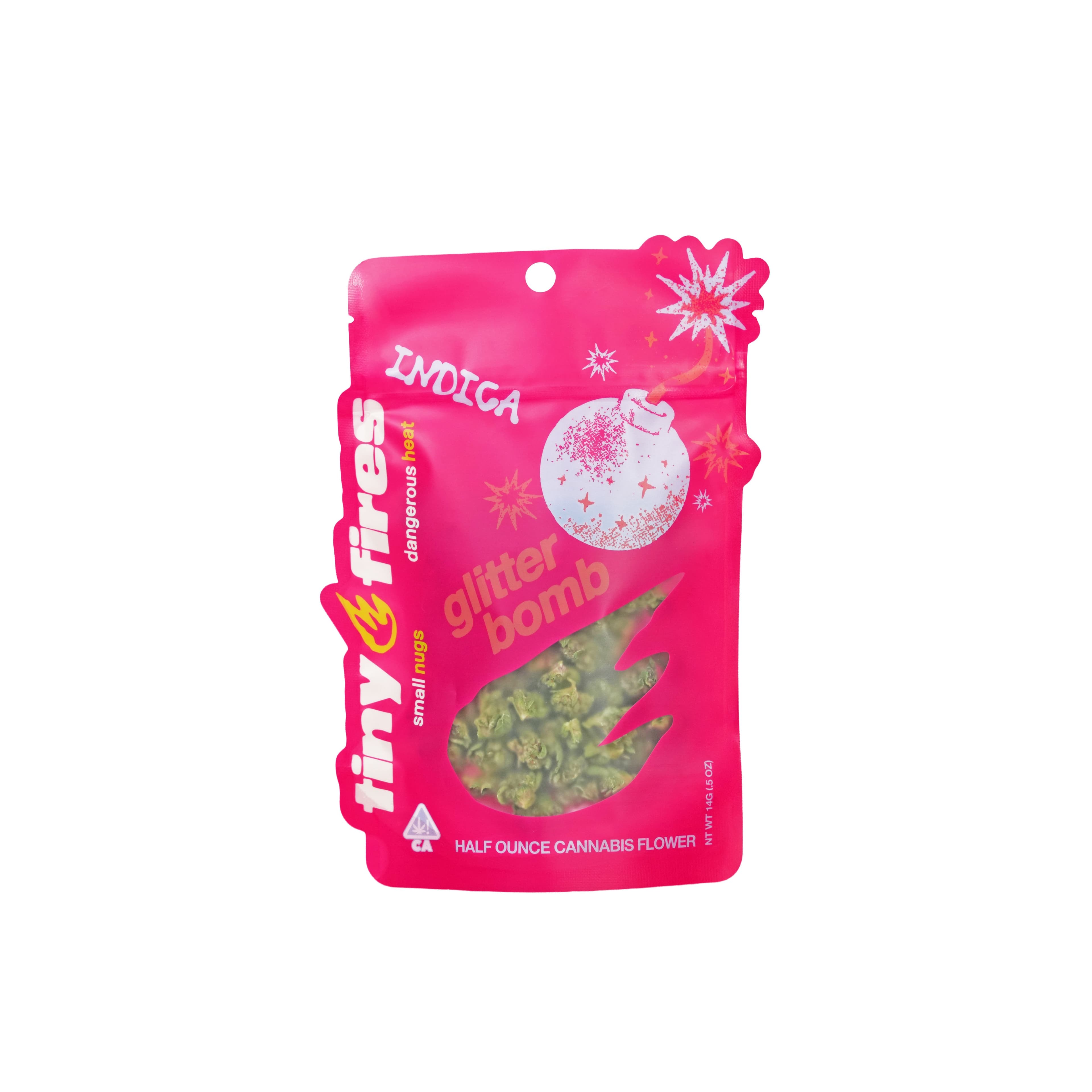 Tiny Fires Flower 14g Indica Glitter Bomb