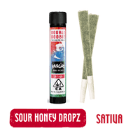Garcia Hand Picked Preroll Double Doobie .6g Sativa Sour Honey Dropz SHR 2pk 1.2
