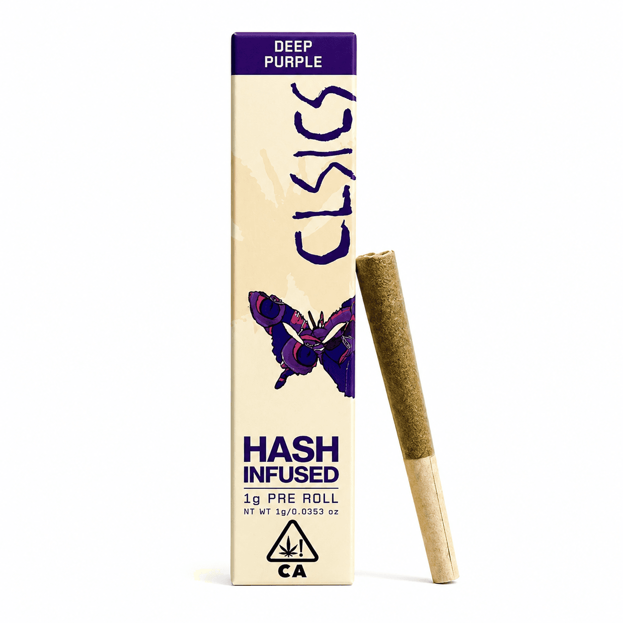 CLSICS Hash Preroll 1g Indica Deep Purple