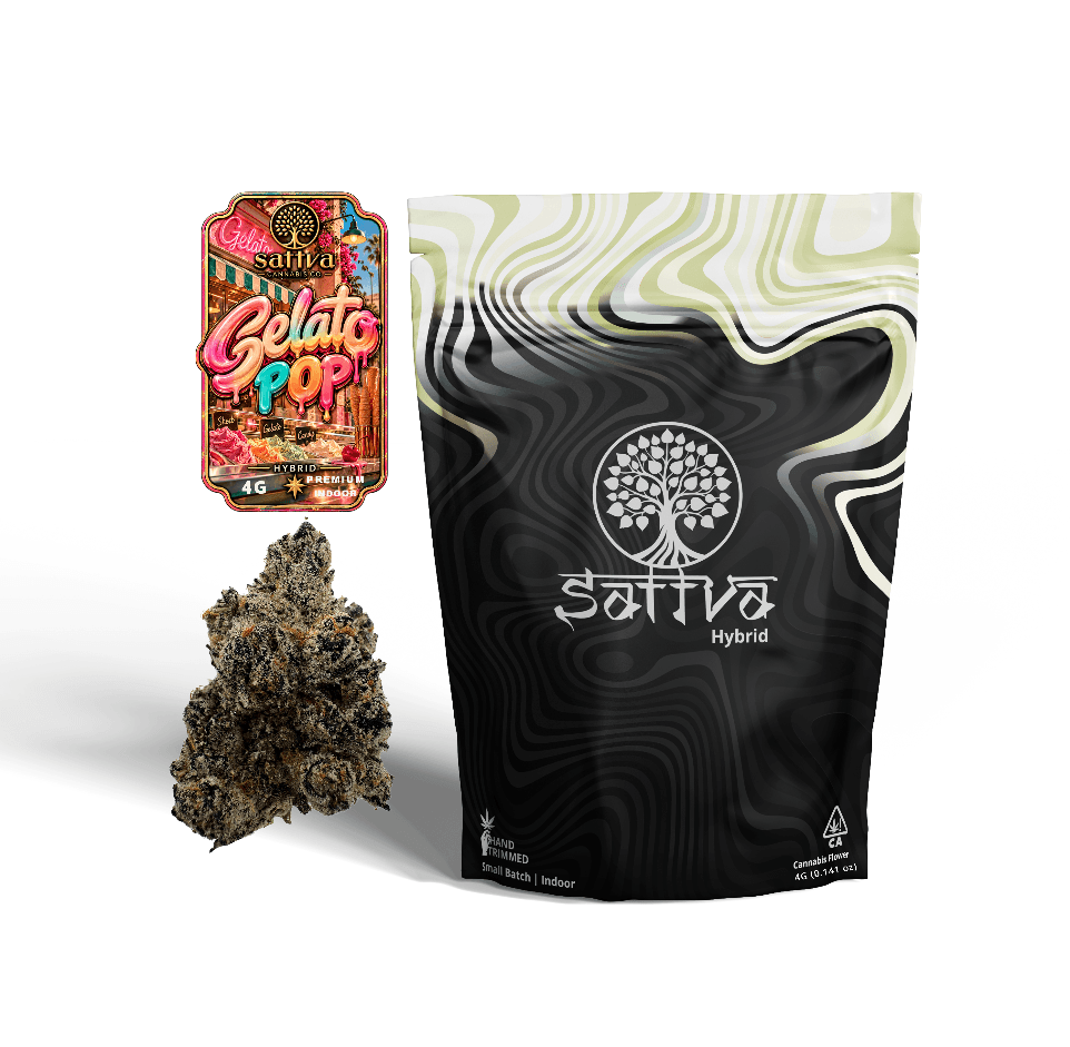 Sattva Cannabis Flower 4g Gelato Pop