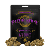 Pacific Stone Flower 14.0g Pouch Indica Wedding Cake 8ct