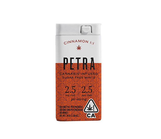 Petra Mints Cinnamon CBD 1:1