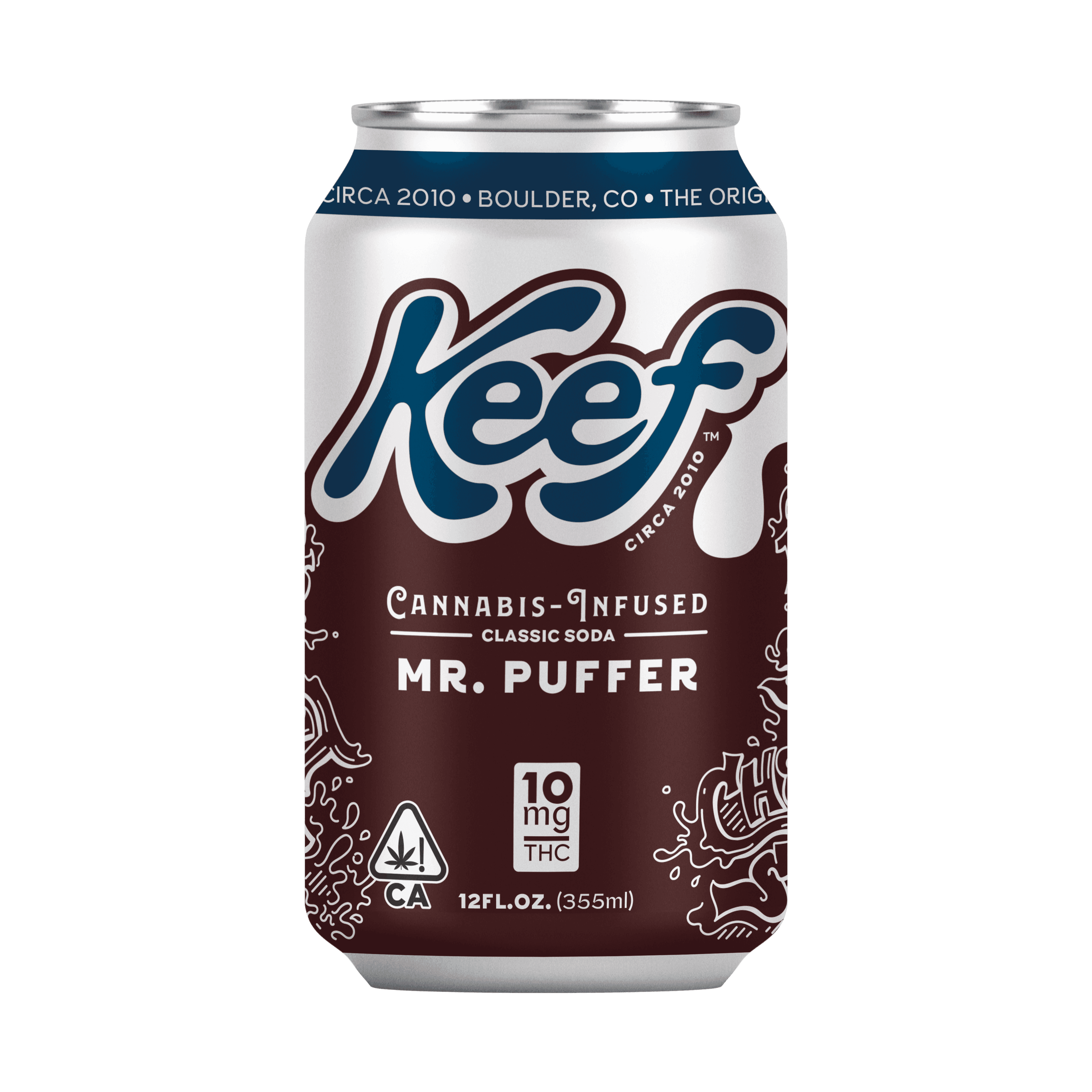 Keef 10mg Mr. Puffer Classic Soda 12oz
