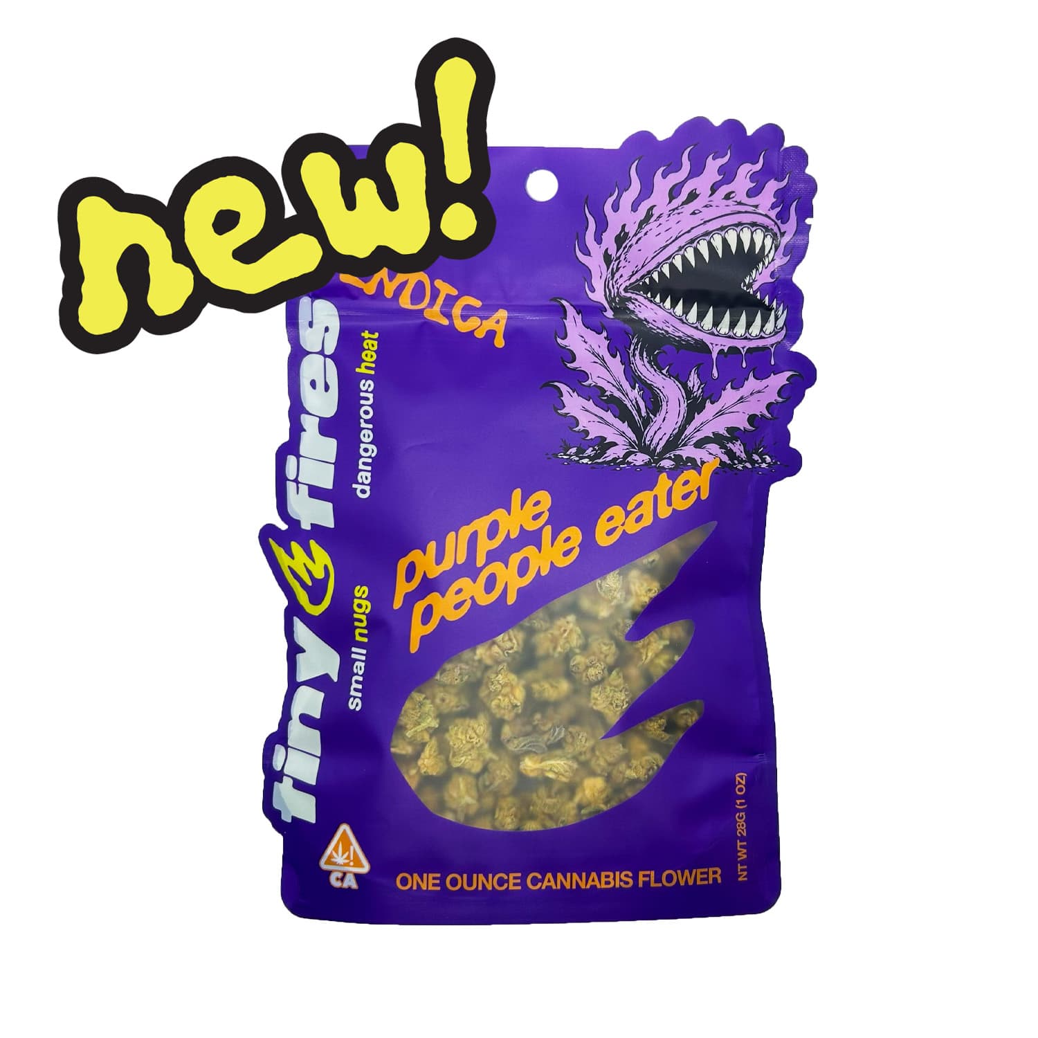 Tiny Fires Flower 28g Indica Purple People Eater