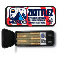 Mendo Preroll 0.5g Indica Zkittlez 10pk 5.0g