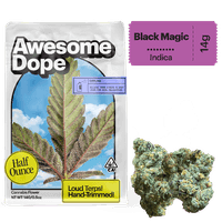 Awesome Dope Smalls Flower 14g Indica Black Magic