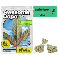 Awesome Dope Smalls Flower 14g Sativa Jack Herer