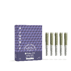 Timeless Tumble Travelers Preroll Rest Forbidden Fruit 5-pack 2.5g