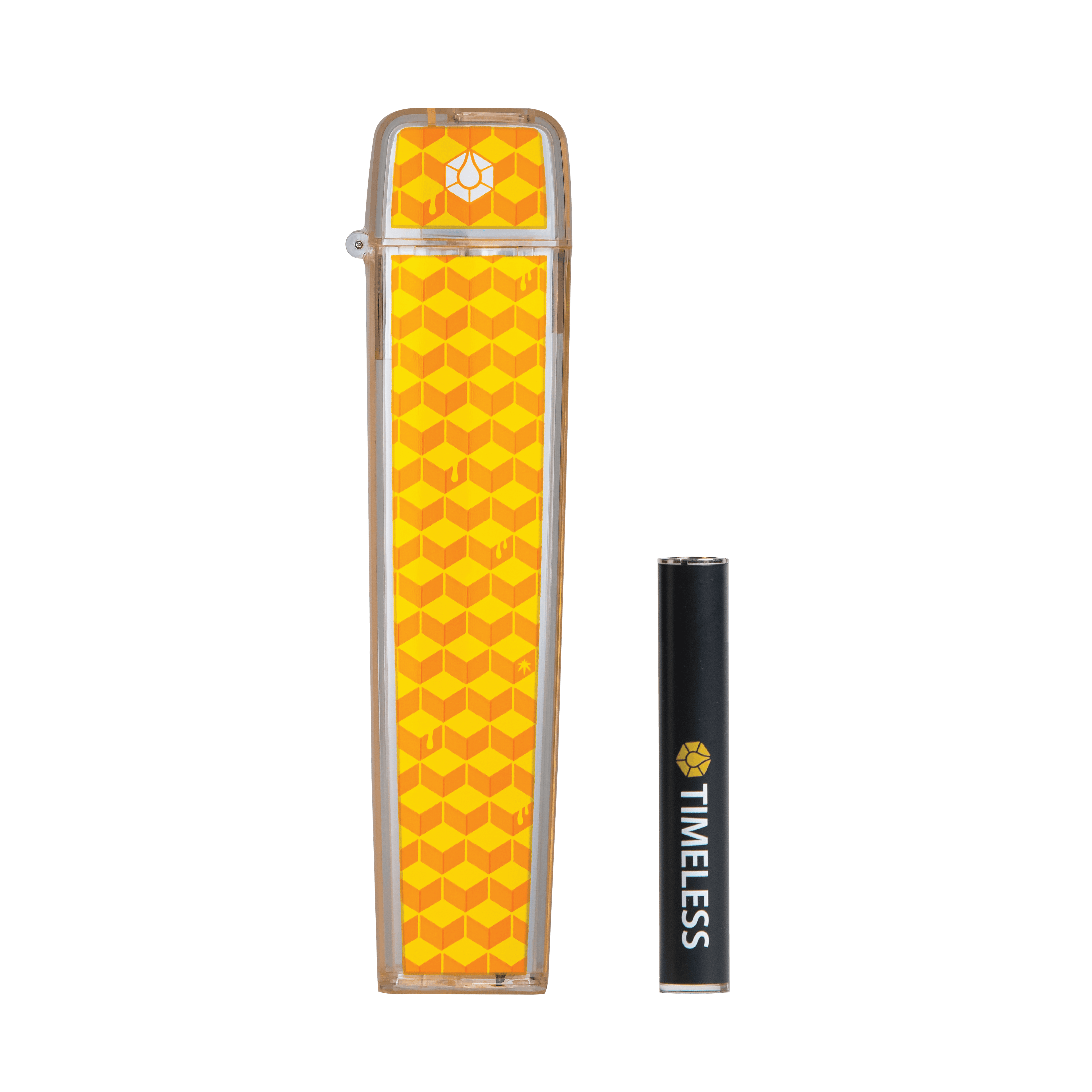 Timeless TV6 1g Battery and Flip Case Combo (Yellow/Black)