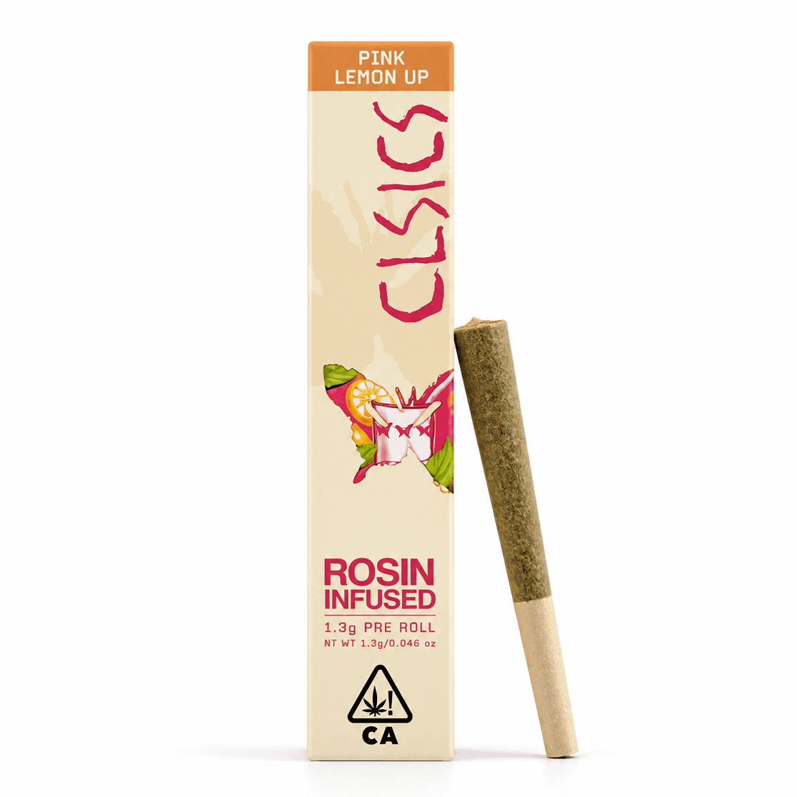 CLSICS Rosin Preroll 1.3g Hybrid Pink Lemon Up