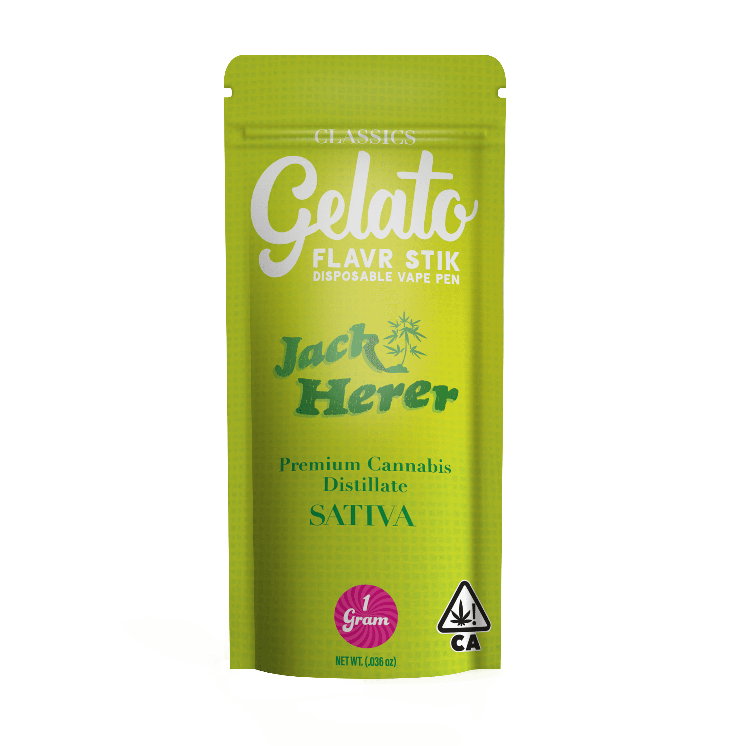 Gelato Classics All-In-One 1g Sativa Jack Herer 10pk