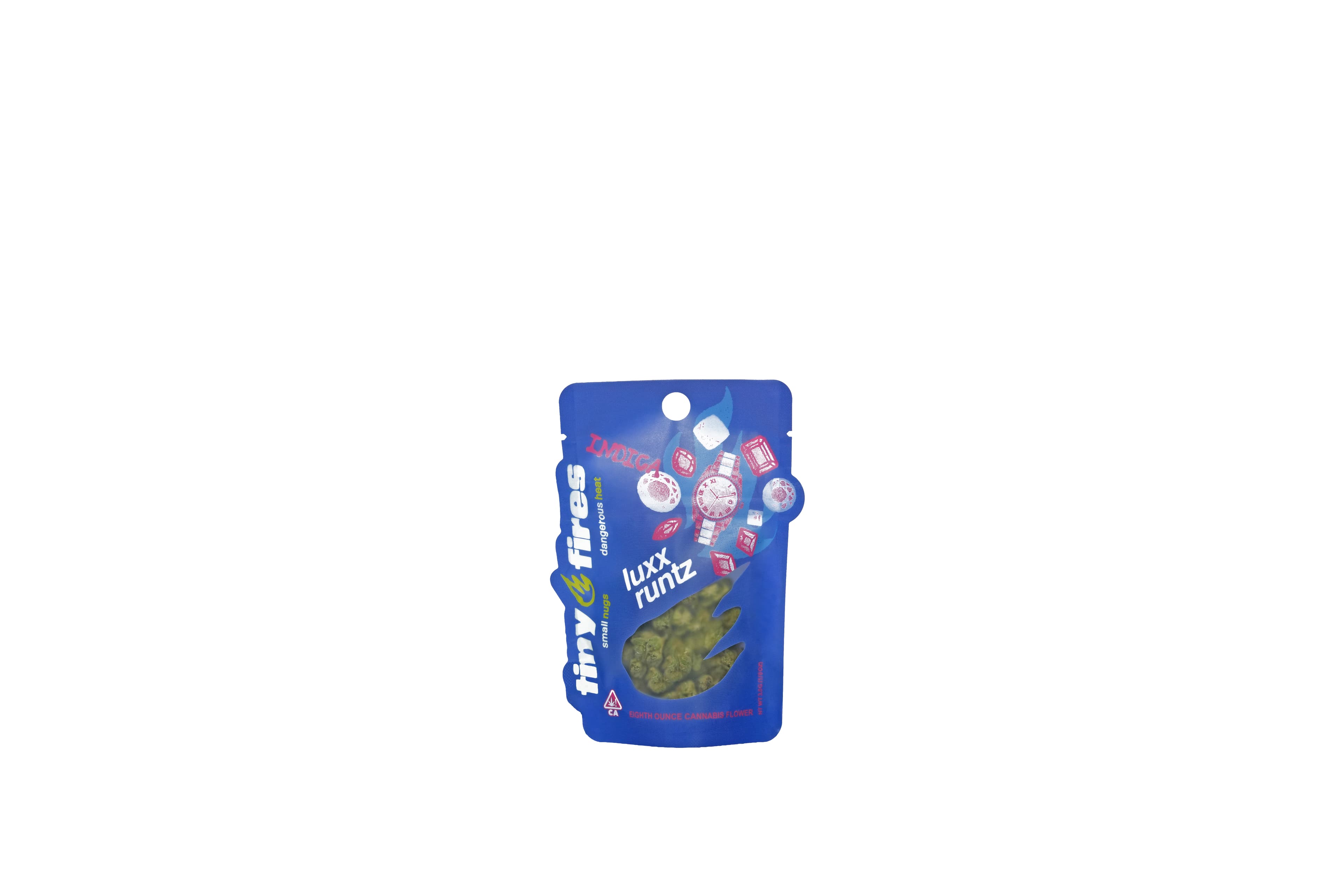 Tiny Fires Flower 3.5g Indica Luxx Runtz