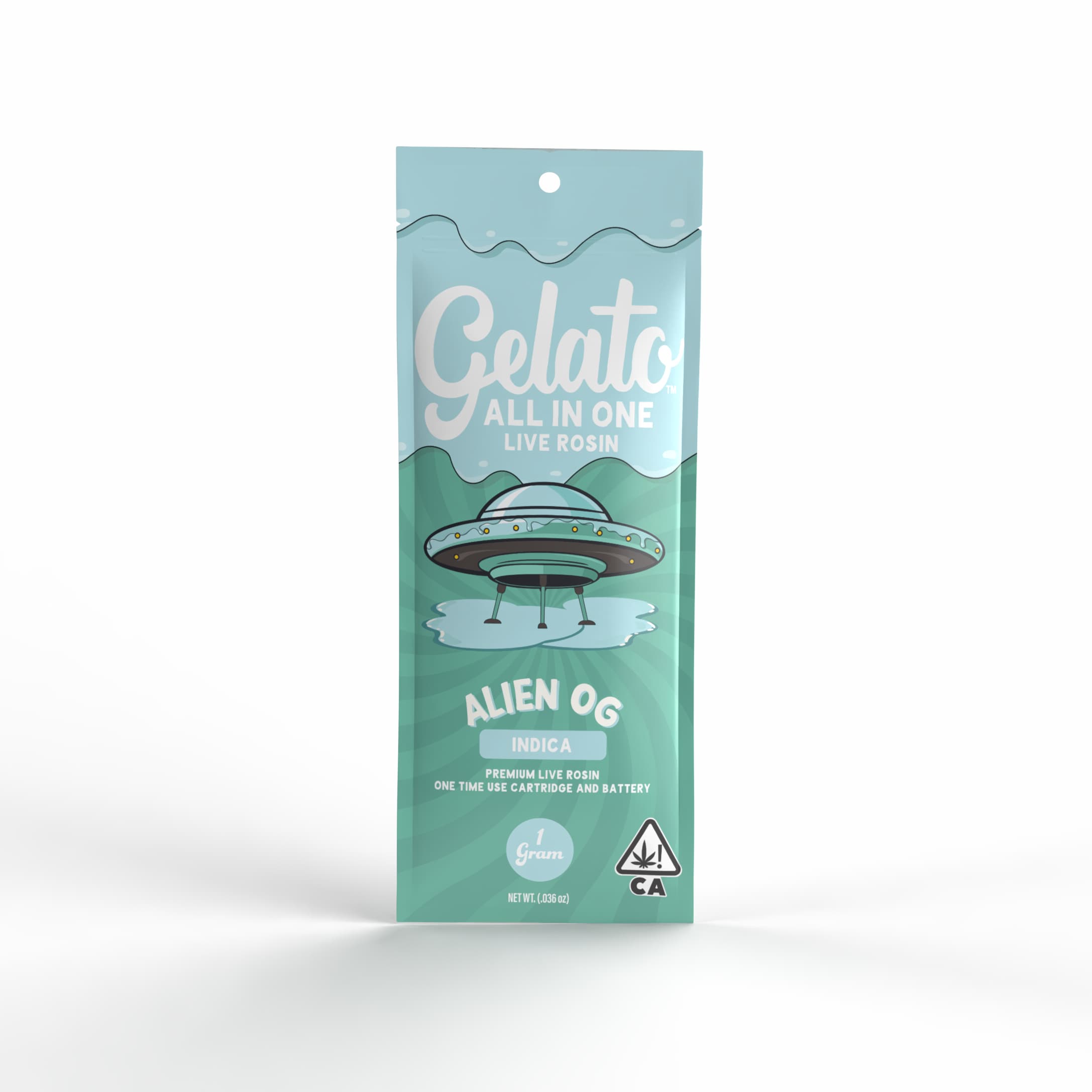 Gelato Live Rosin All-In-One 1g Alien OG