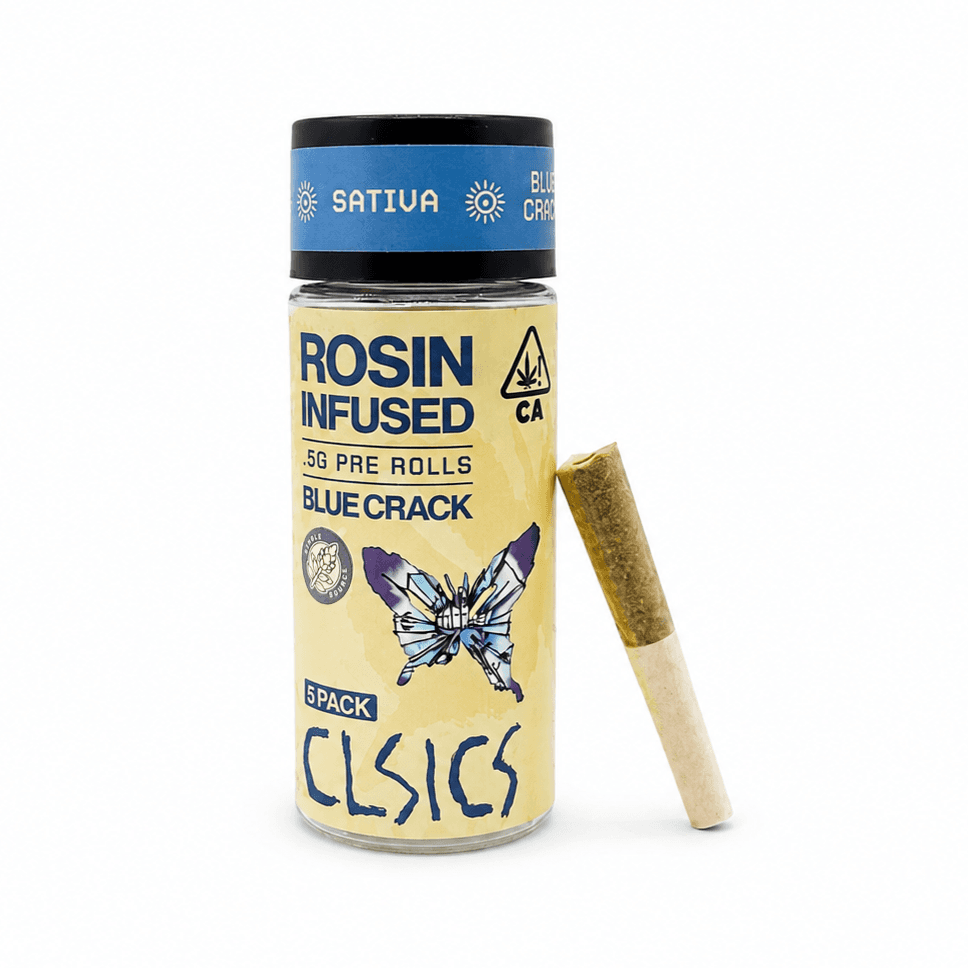 CLSICS Rosin Preroll 5pk .5g Sativa Blue Crack