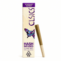 CLSICS Hash Preroll 1g Hybrid Stardust Sorbet