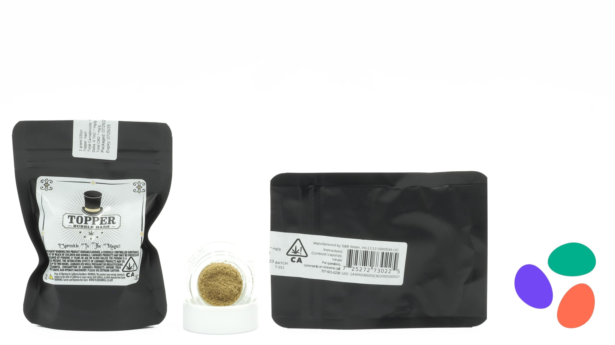 Nasha Topper Hash 1g Hybrid