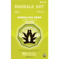 Emerald Sky Gummies 10ct 100mg Hybrid Sparkling Pear