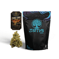 Sattva Cannabis Flower 7g Indica Tire Fire OG
