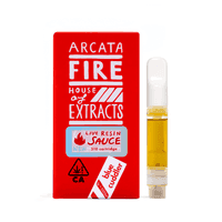 Arcata Fire 100% Live Resin Cartridge 1g Indica Blue Cuddler