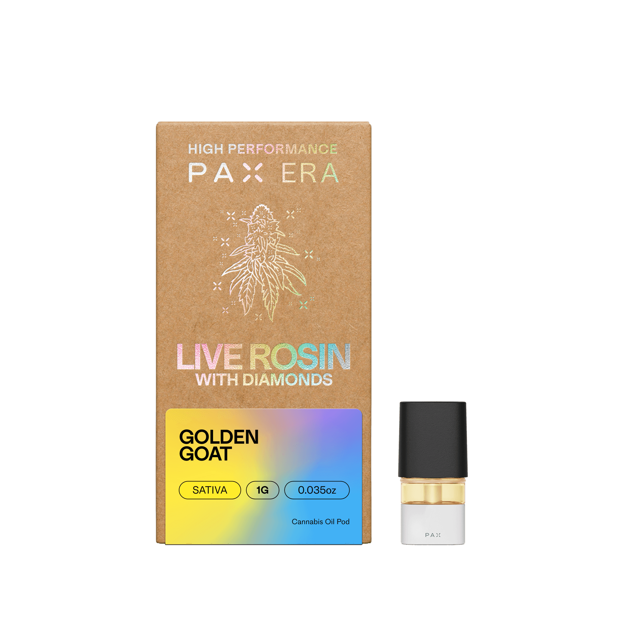 PAX Live Rosin Pod 1g Sativa Golden Goat