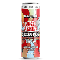Uncle Arnie's Stiiizy Exclusive Beverage 12oz Hawaiian Snow Soda 100mg