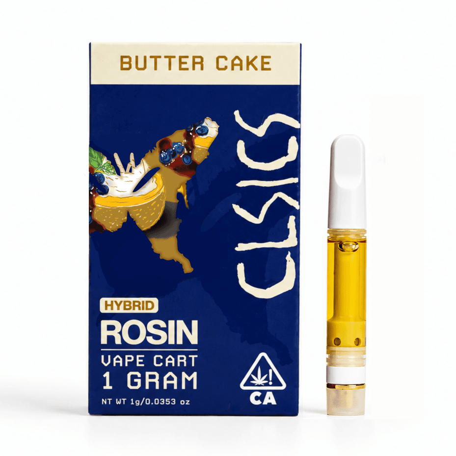 CLSICS Live Rosin Cartridge 1g Hybrid Butter Cake