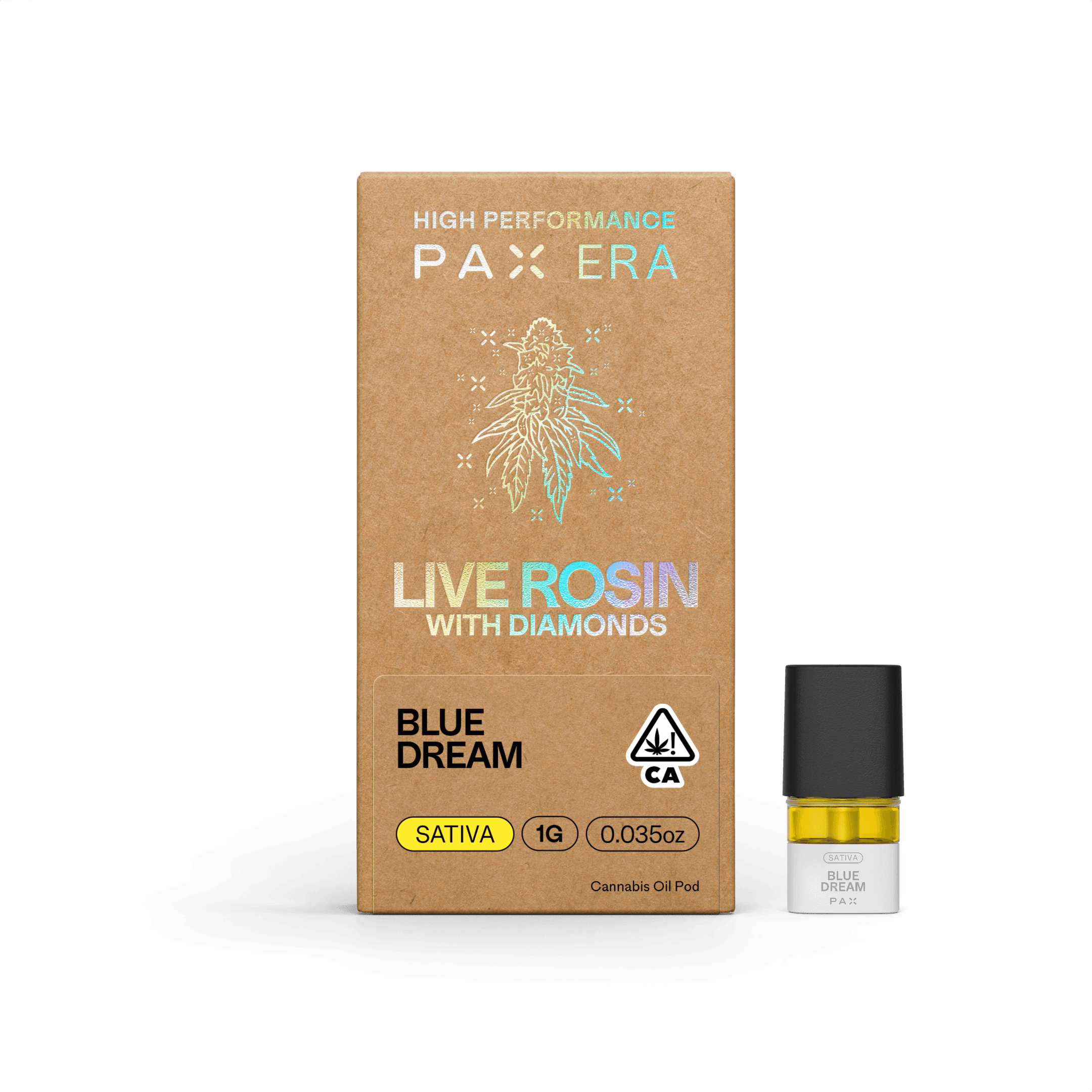 PAX Live Rosin Pod 1g Sativa Blue Dream Sycamore
