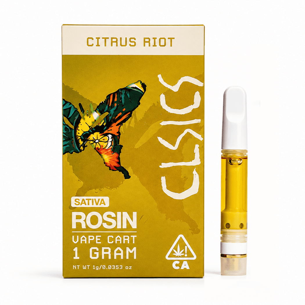 CLSICS Live Rosin Cartridge 1g Sativa Citrus Riot