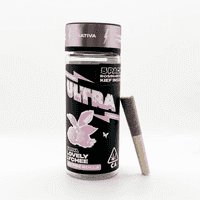 Ultra Live Rosin and Live Resin Preroll 5pk .5g Sativa Lovely Lychee